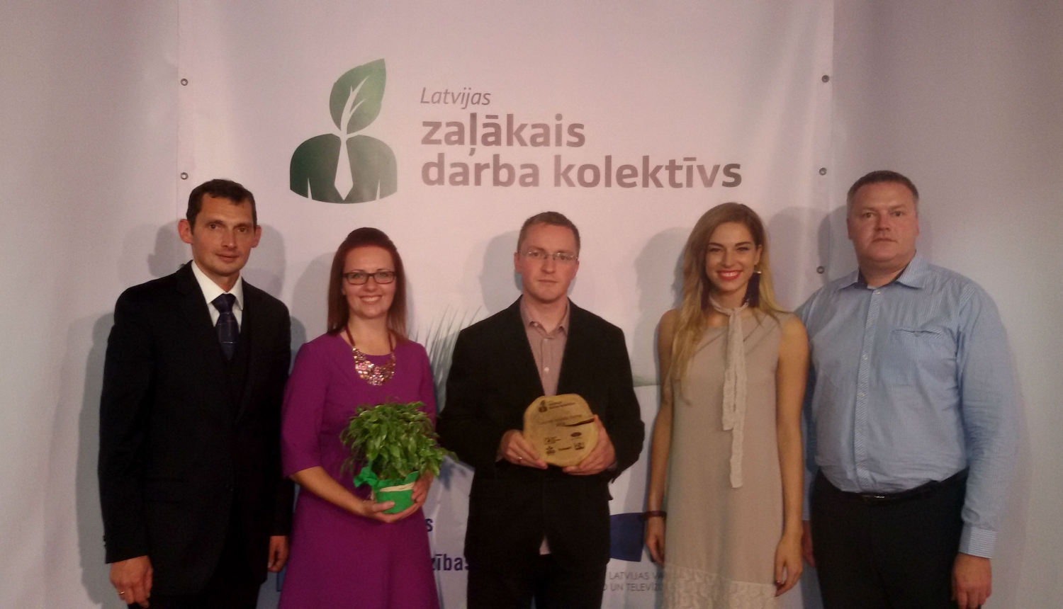 Tukuma novada Dome ir ieguvusi Zaļāko darba kolektīva titulu Latvijā!