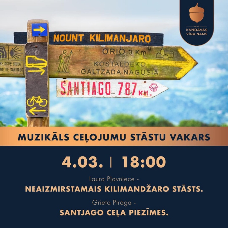 Muzikāls ceļojums stāstu vakars