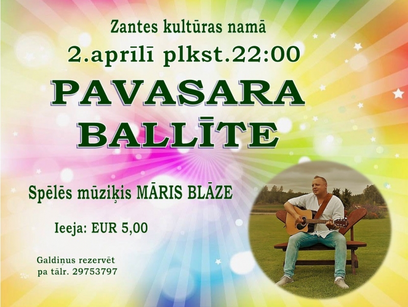 Pavasara ballīte Zantē