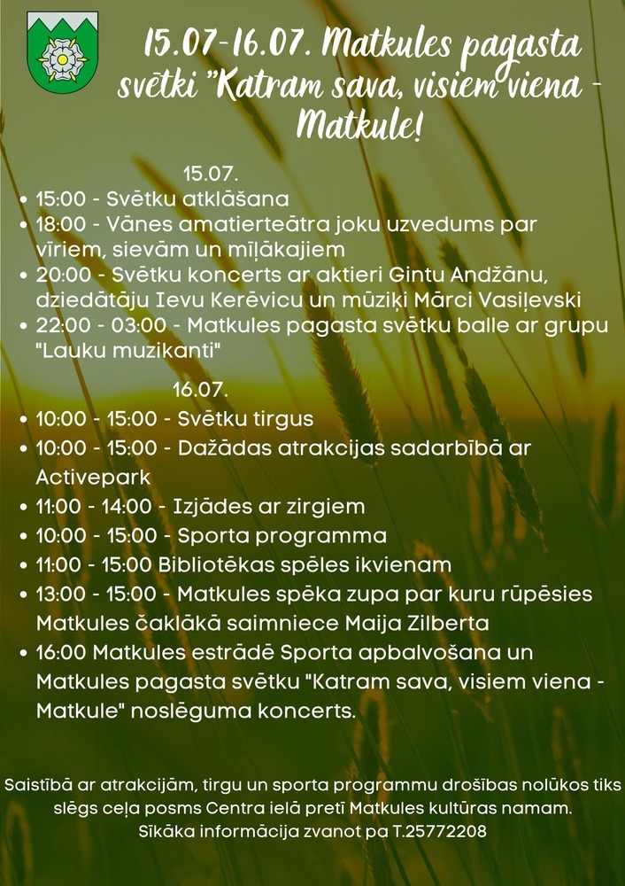 Matkules pagasta svētki