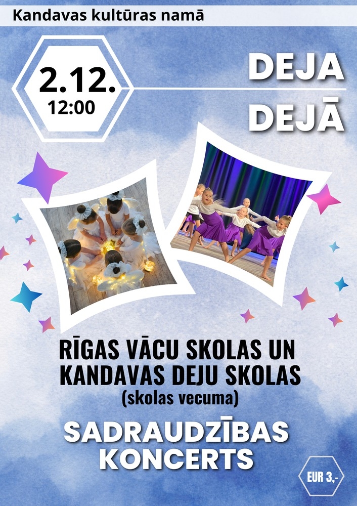 Rīgas Vācu skolas un Kandavas Deju skolas sadraudzības koncerts