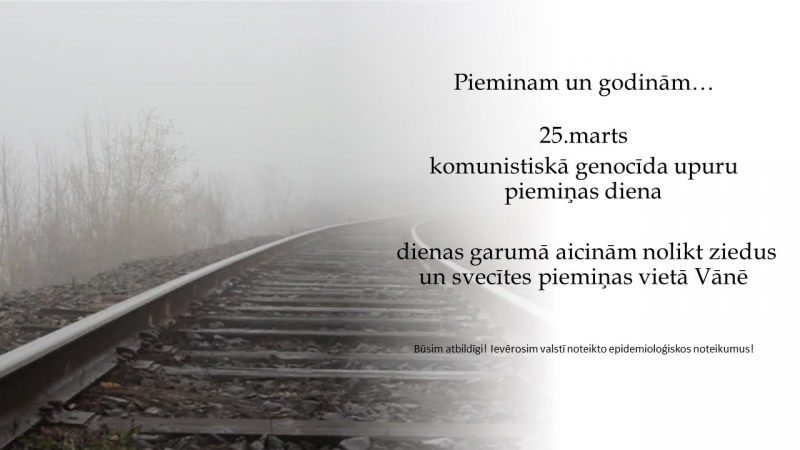 Komunistiskā genocīda upuru piemiņas diena