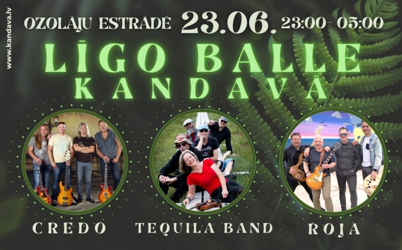 Līgo balle Kandavā