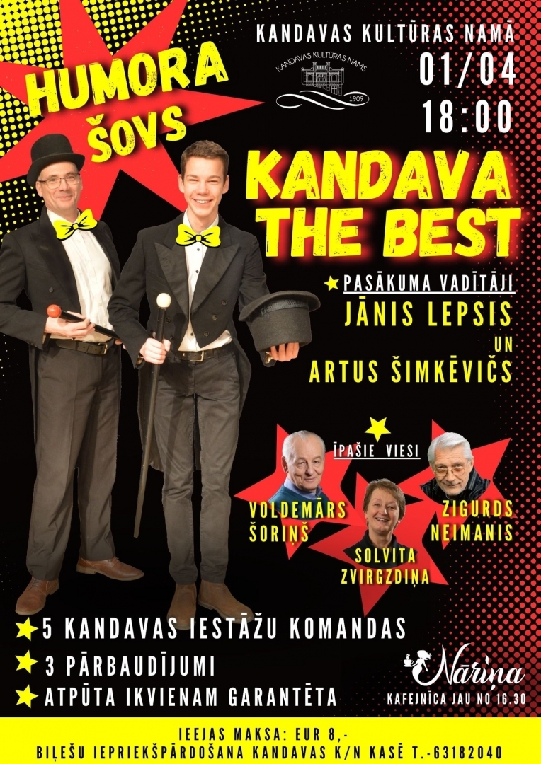 Humora šovs "KANDAVA THE BEST"