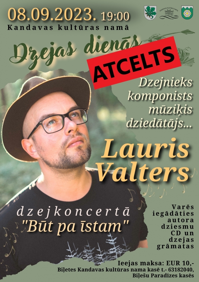 Pasākums atcelts!