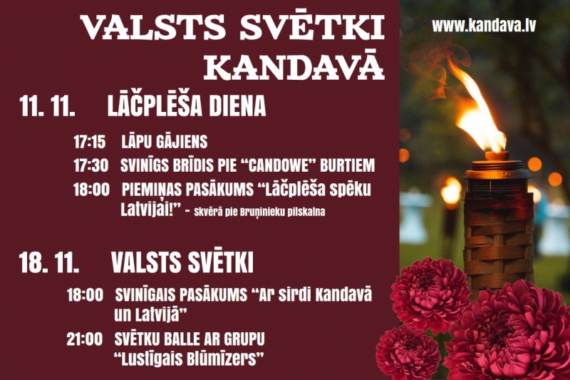 Lāčplēša diena Kandavā