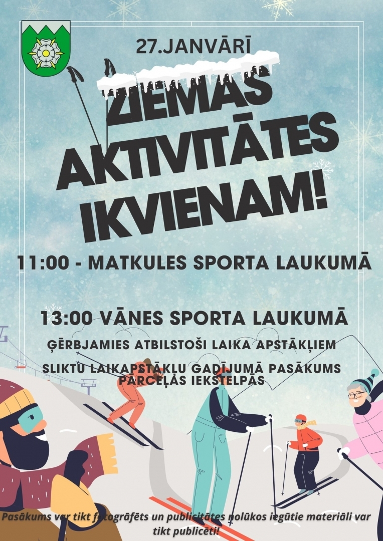 Ziemas aktivitātes Vānē