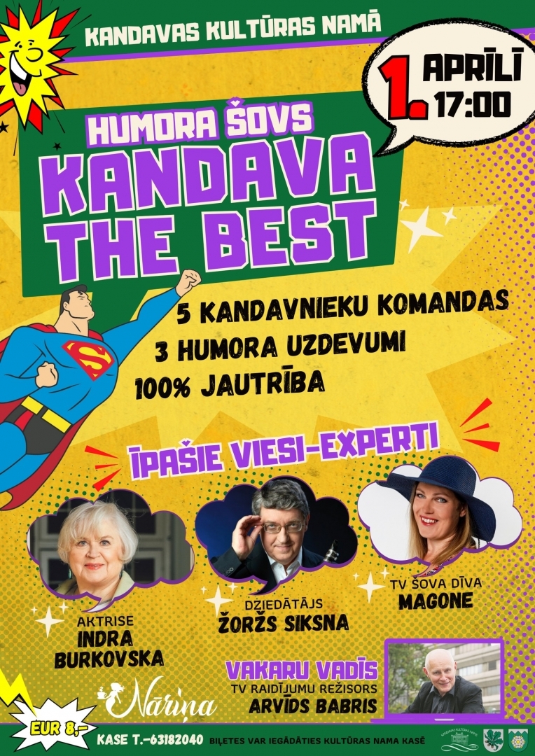 Joku dienas humoršovs “Kandava The Best”