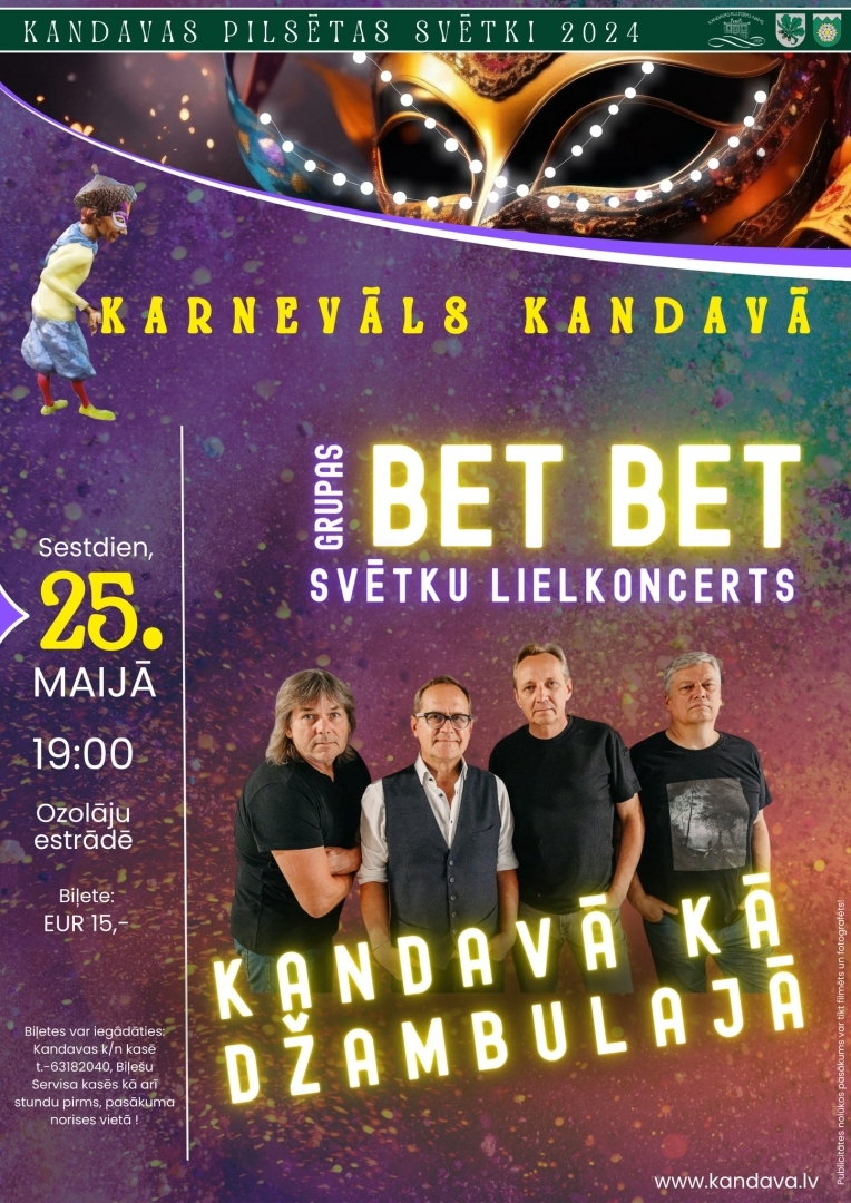 Grupas "bet bet" koncerts
