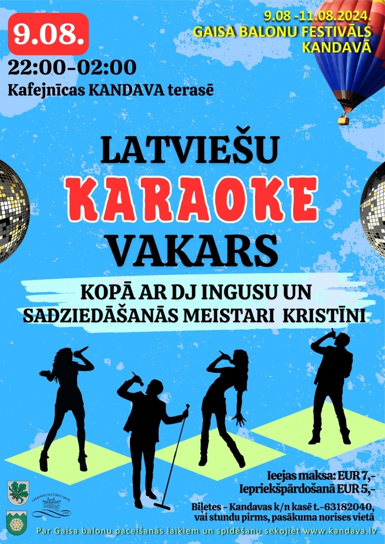 Latviešu karaoke vakars