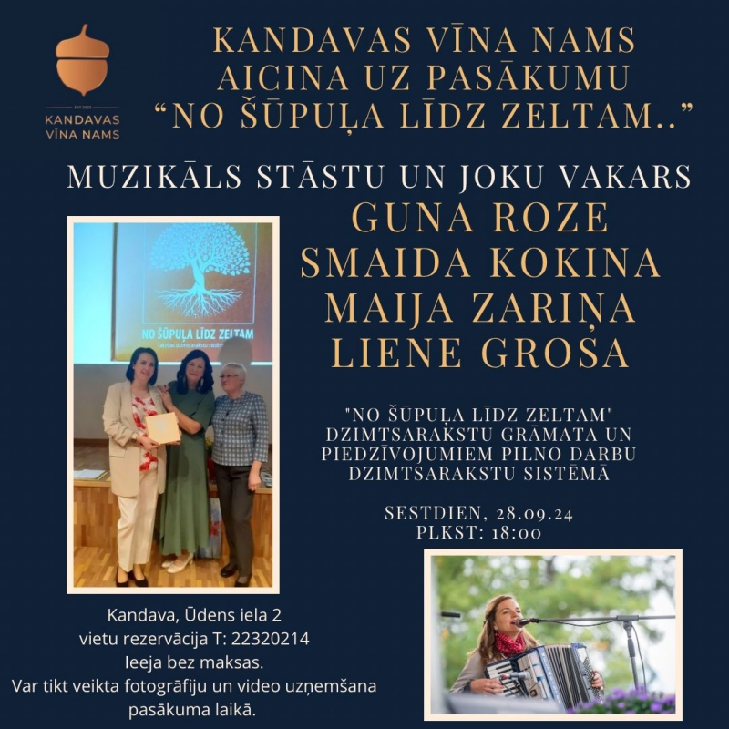 "No šūpuļa līdz zeltam..."