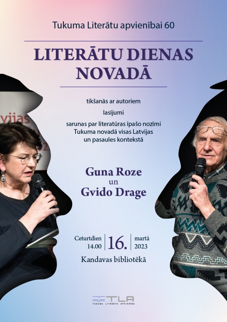Literātu dienas Kandavas pilsētas bibliotēkā