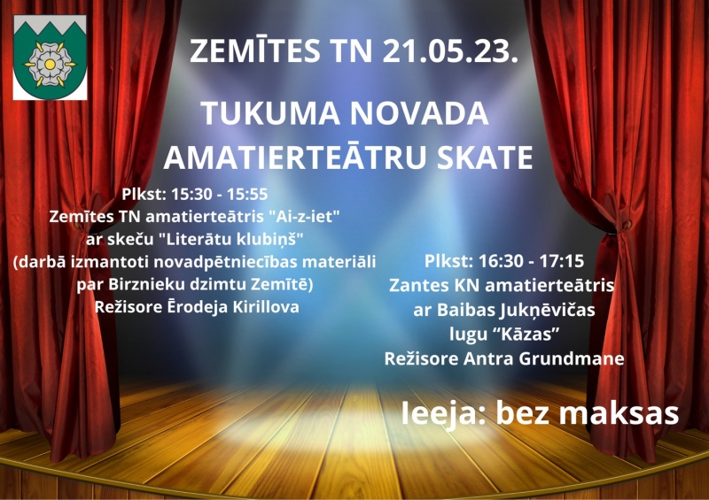 Tukuma novada amatierteātru skate