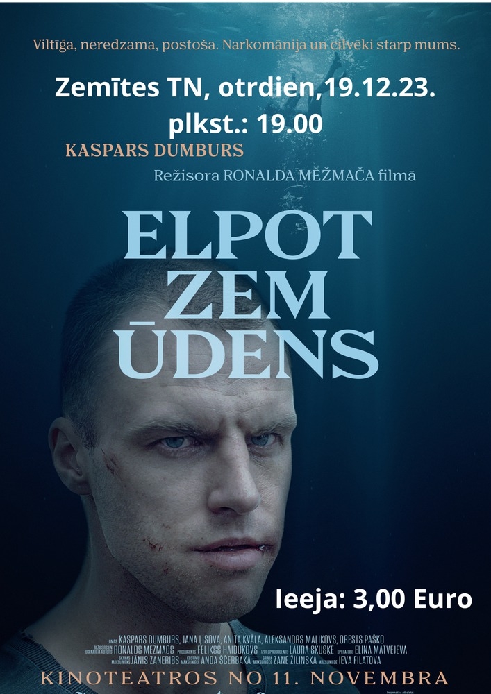 Filma «Elpot zem ūdens»