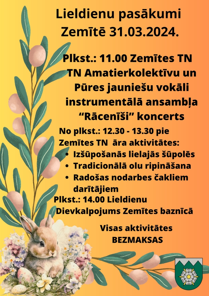 Lieldienas Zemītē