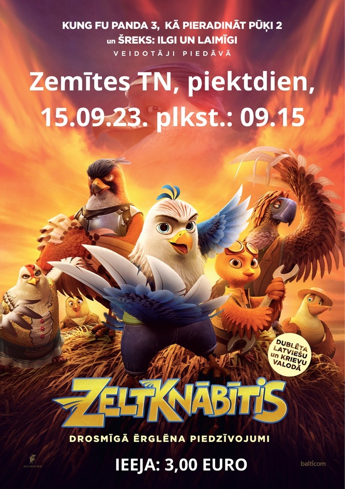 Multfilma bērniem "ZeltKnābītis" 