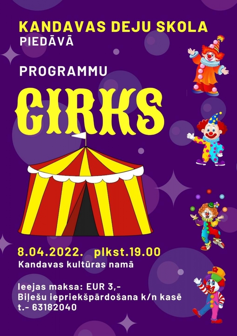 Kandavas Deju skolas audzēkņu koncerts