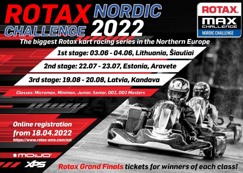 Rotax Nordic Latvia un Latvijas Rotax Izaicinājuma Kauss