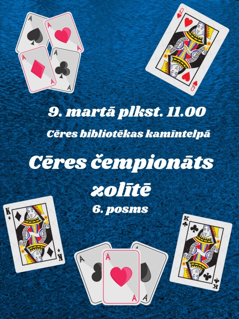 Cēres čempionāts zolītē