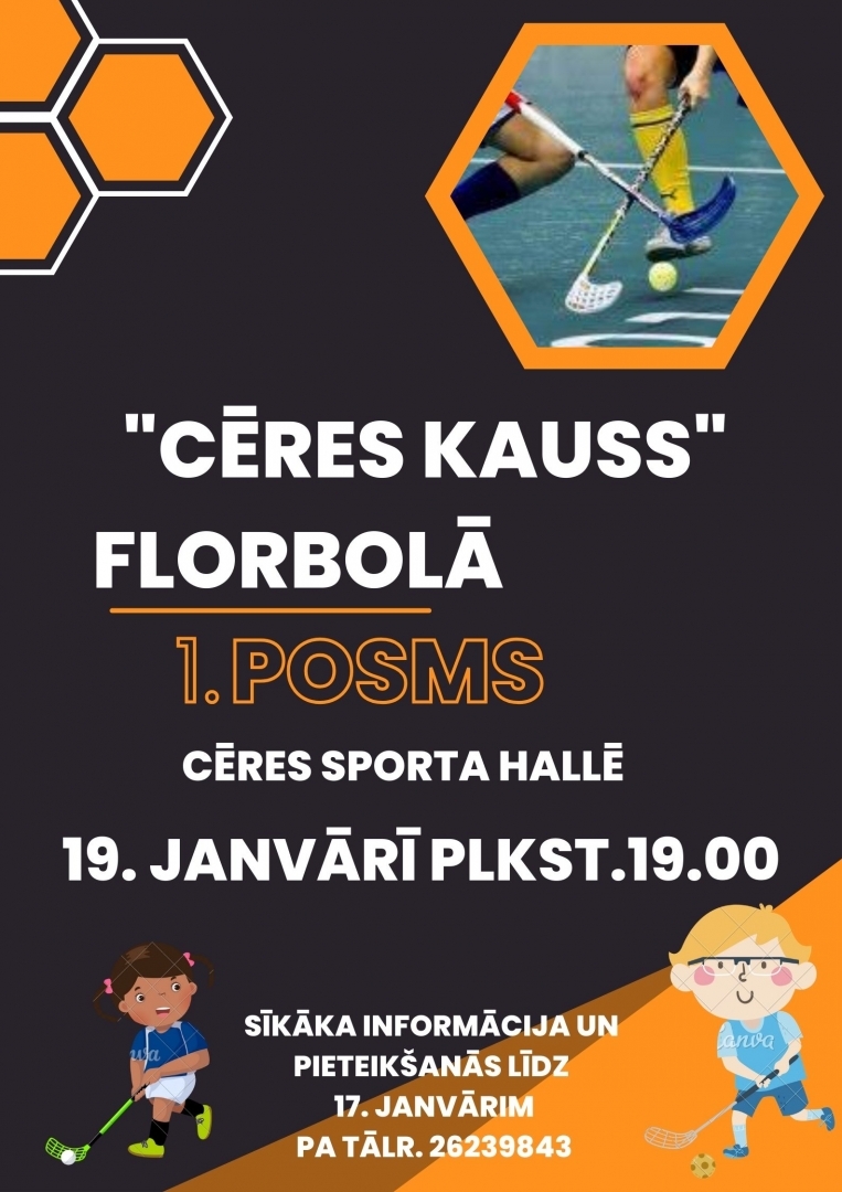 "Cēres kauss" florbolā, 1.posms