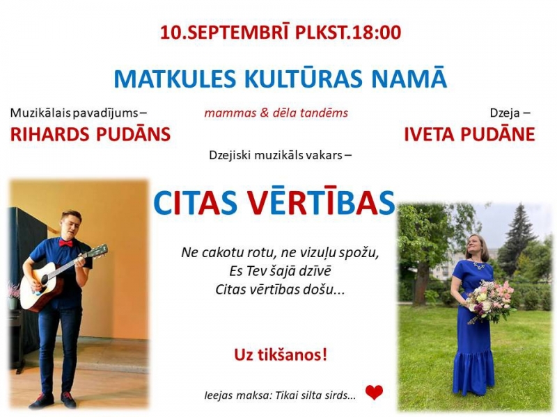 Koncerts "Citas vērtības" 