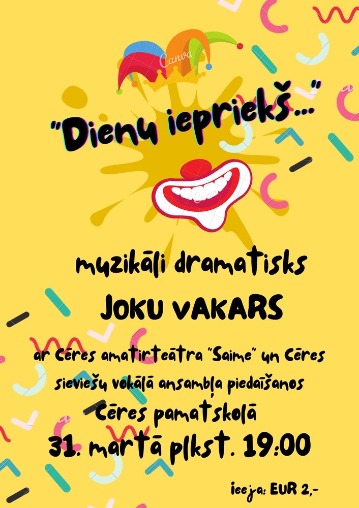Joku vakars "Dienu iepriekš..."