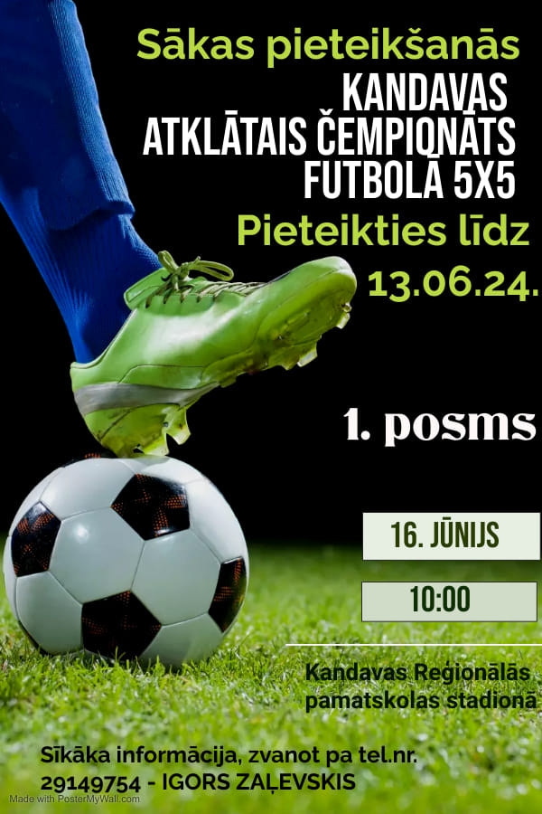 Kandavas atklātais čempionāts futbolā 5x5