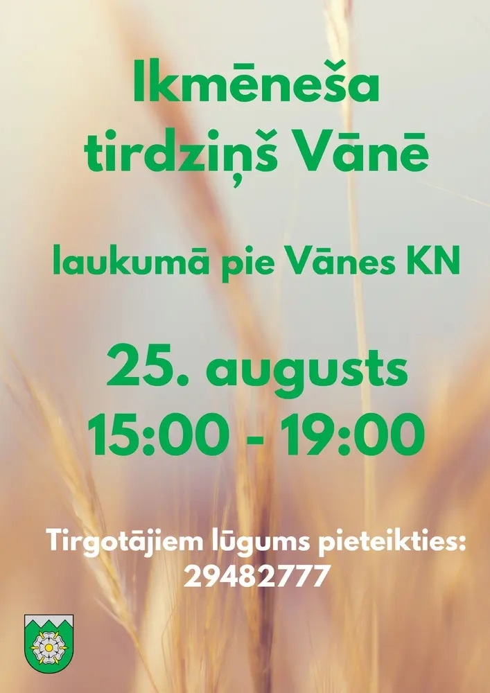 Ikmēneša tirdziņš Vānē