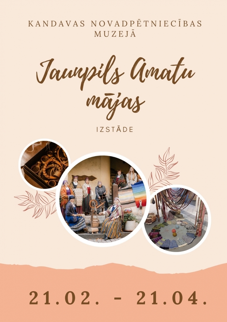 Jaunpils Amatu mājas rokdarbnieču izstāde