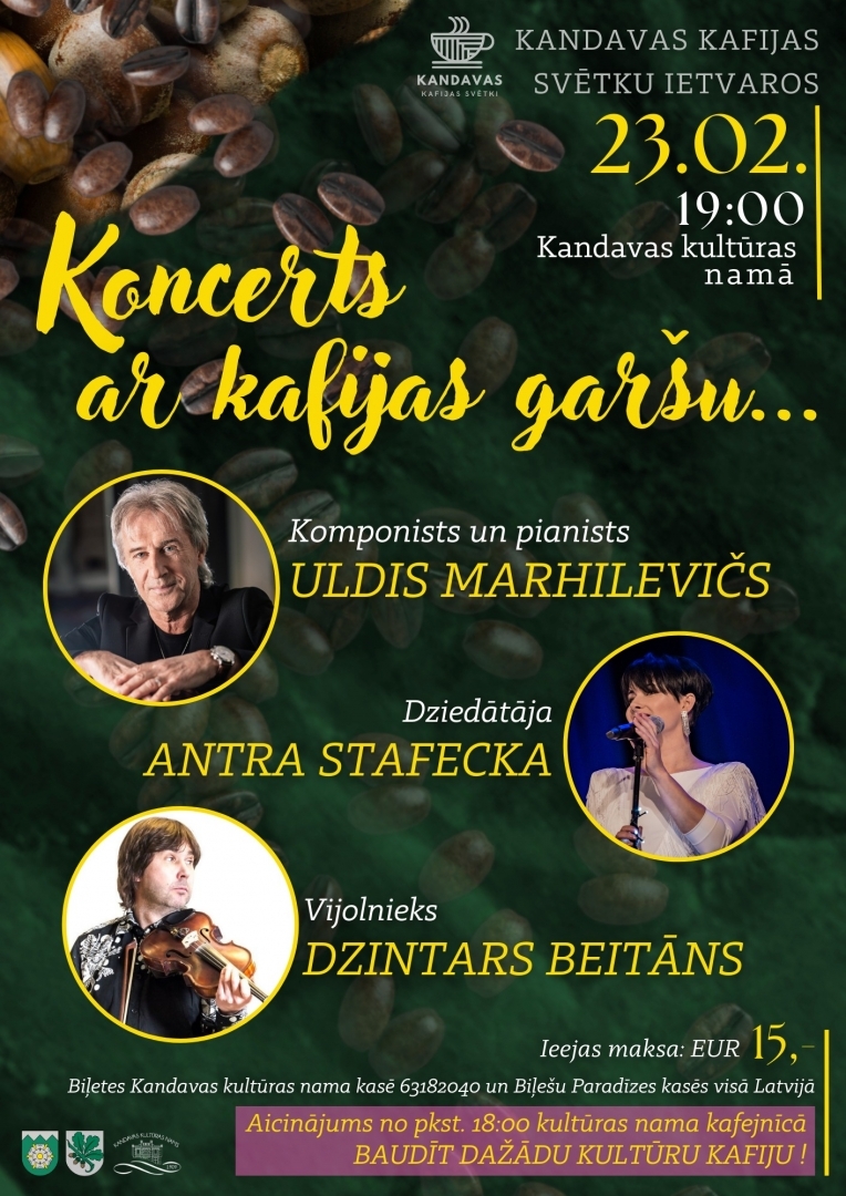 Koncerts "Ar kafijas garšu..."