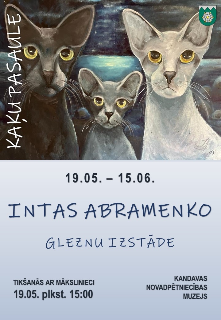 Tikšanās ar mākslinieci Intu Abramenko