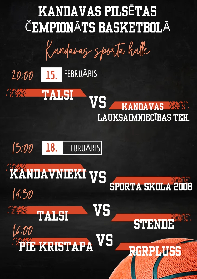Kandavas pilsētas čempionāts basketbolā