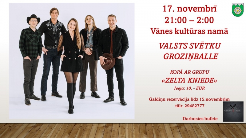 Valsts svētku balle Vānē