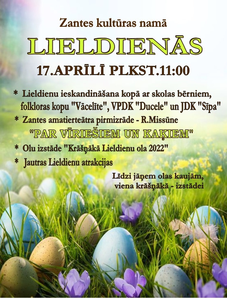 Lieldienas Zantē