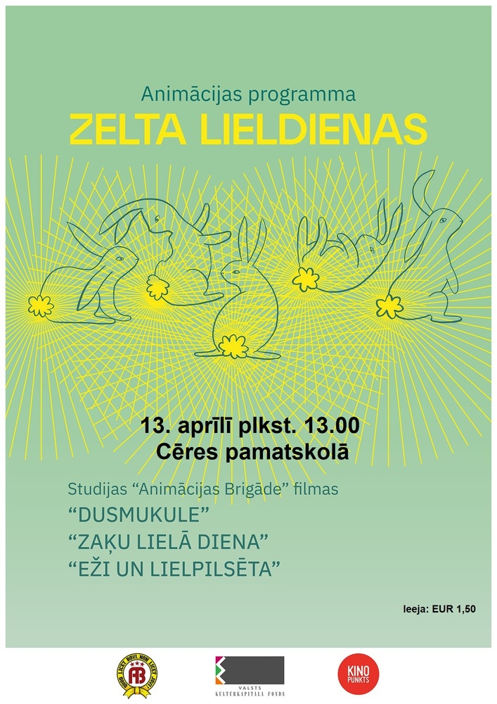 Animācijas programma "Zelta Lieldienas"