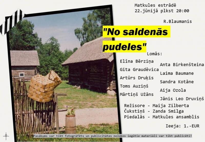 Izrāde "No saldenās pudeles"