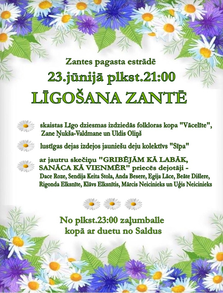 Līgošana Zantē