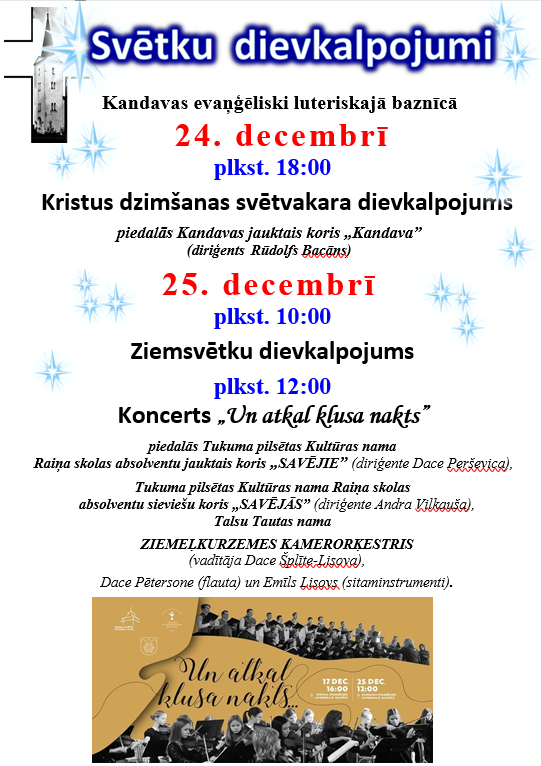 Koncerts „Un atkal klusa nakts”