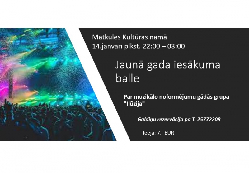 Jaunā gada iesākuma balle