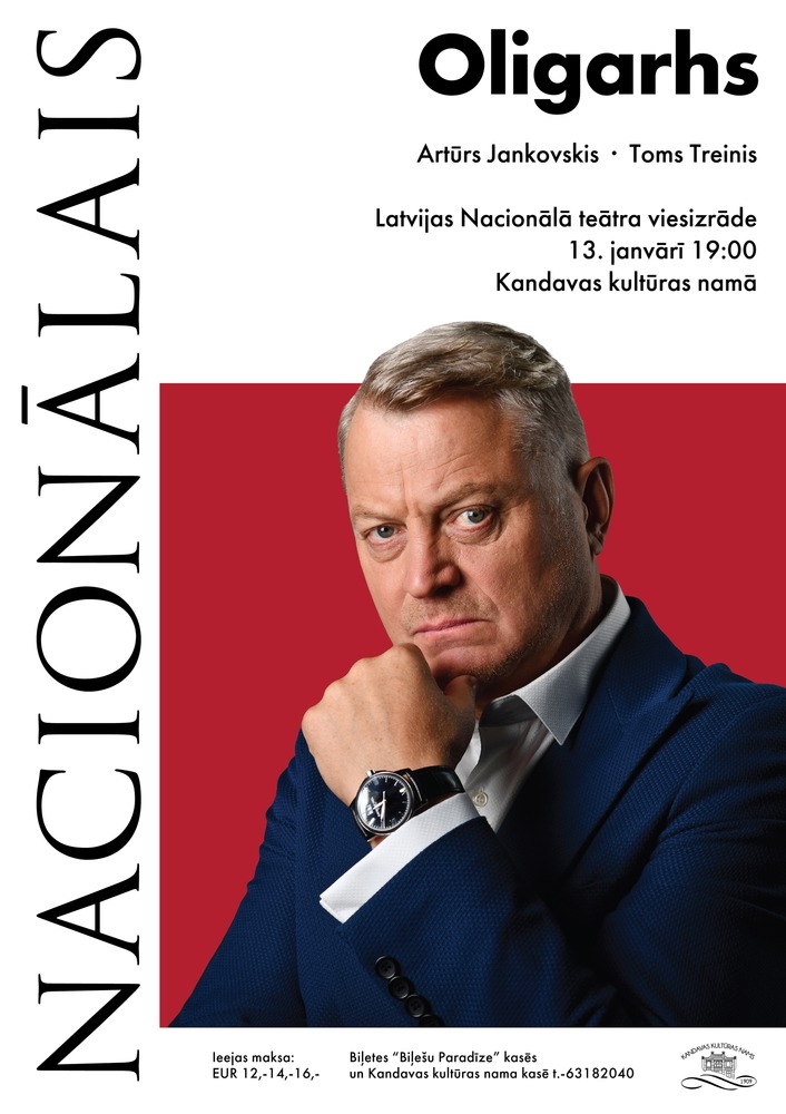 Latvijas Nacionālā teātra viesizrāde "Oligarhs"