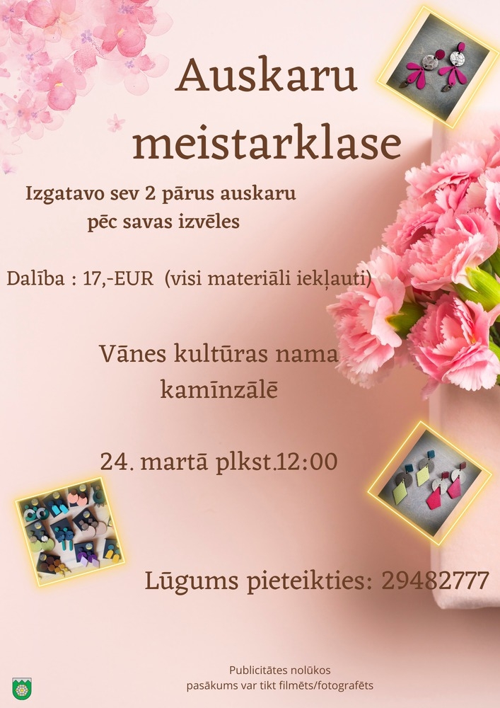 Auskaru meistarklase