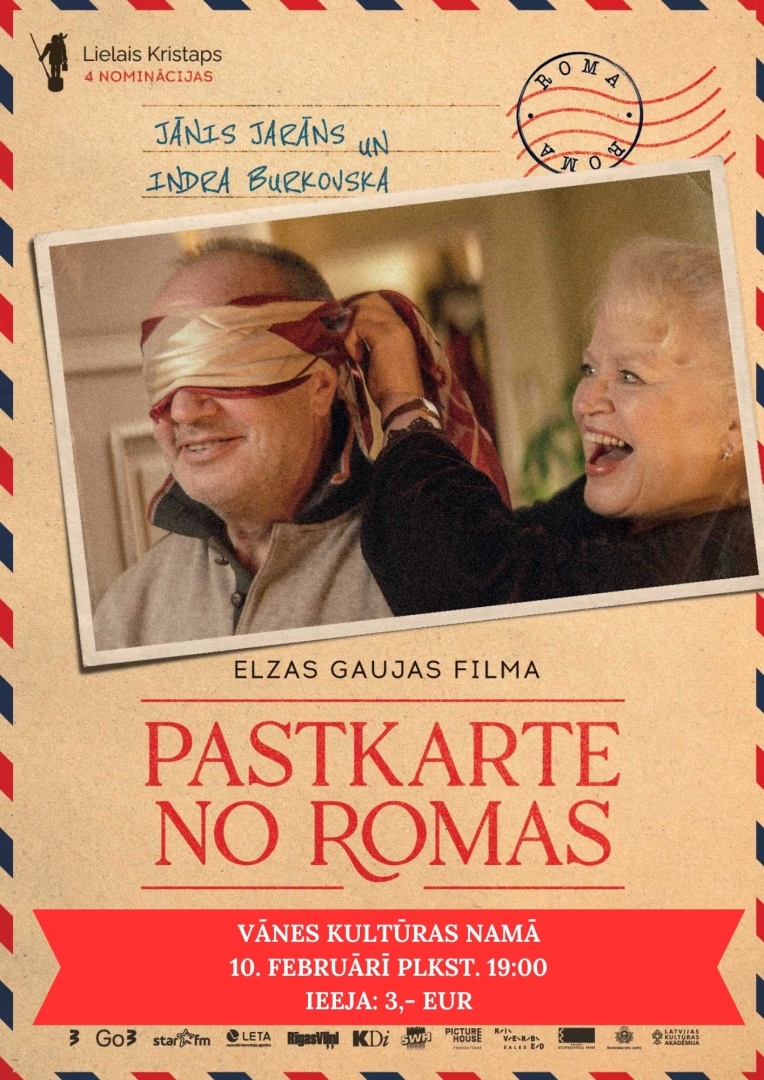 Latviešu filma "Pastkarte no Romas"