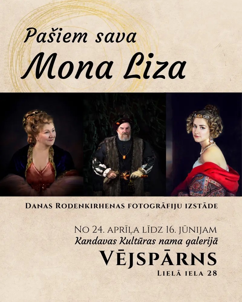 Danas Rodenkirhenas fotogrāfiju izstāde "Pašiem sava Mona Liza"