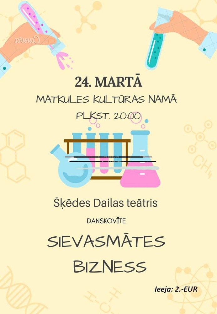 Šķēdes Dailas teātra viesizrāde "Sievasmātes bizness" Matkulē