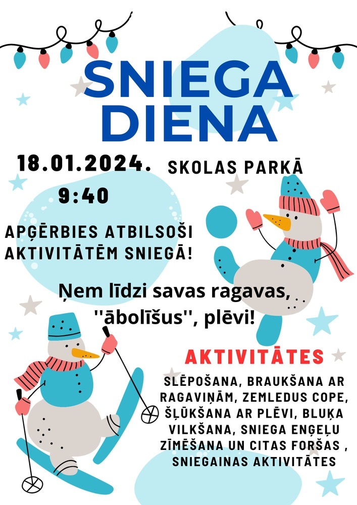 Sniega diena Zantē