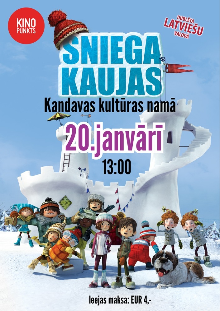 Animācijas filma "SNIEGA KAUJAS"