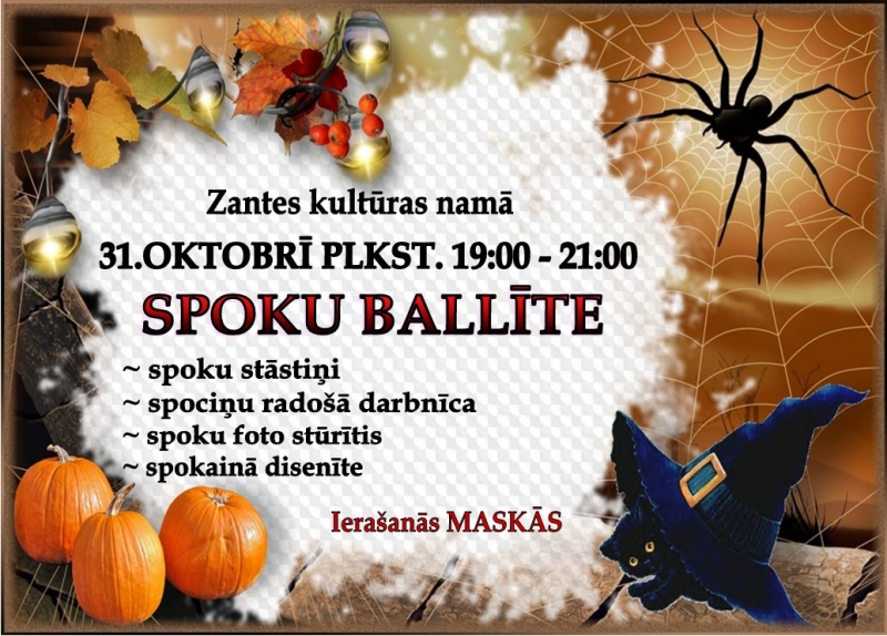 Spoku ballīte bērniem