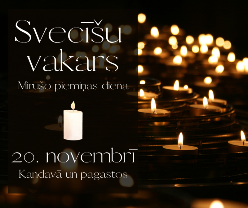 Svecīšu vakars Kandavā un pagastos 2022