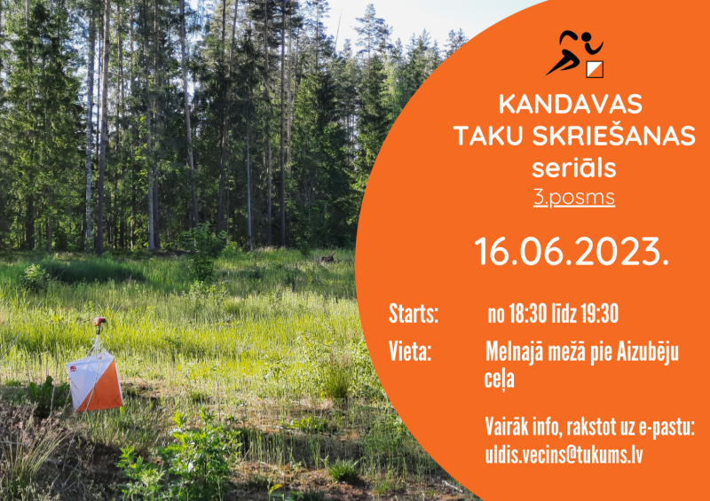 Kandavas taku skriešanas seriāls 3.posms