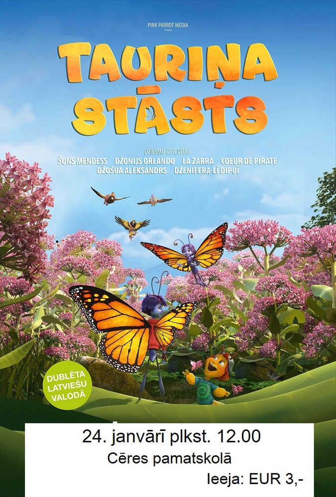 Animācijas filma "Tauriņa stāsts"